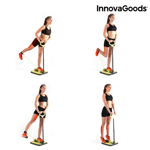 Plataforma de fitness para gluteos y piernas